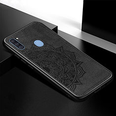 Samsung Galaxy M11用極薄ソフトケース シリコンケース 耐衝撃 全面保護 マグネット式 バンパー S04D サムスン ブラック