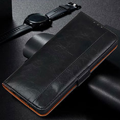 Samsung Galaxy M31用手帳型 レザーケース スタンド カバー L14 サムスン ブラック