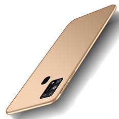 Samsung Galaxy M31用ハードケース プラスチック 質感もマット カバー M01 サムスン ゴールド