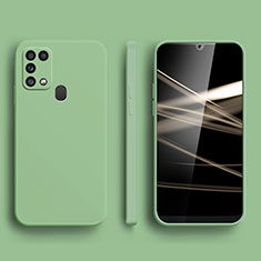 Samsung Galaxy M31 Prime Edition用360度 フルカバー極薄ソフトケース シリコンケース 耐衝撃 全面保護 バンパー S02 サムスン グリーン