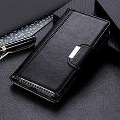Samsung Galaxy M32 5G用手帳型 レザーケース スタンド カバー M01L サムスン ブラック