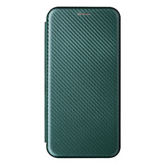Samsung Galaxy M52 5G用手帳型 レザーケース スタンド カバー L07Z サムスン グリーン