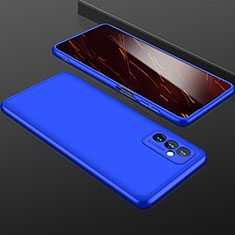 Samsung Galaxy M52 5G用ハードケース プラスチック 質感もマット 前面と背面 360度 フルカバー P01 サムスン ネイビー