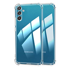 Samsung Galaxy M52 5G用極薄ソフトケース シリコンケース 耐衝撃 全面保護 クリア透明 カバー サムスン クリア