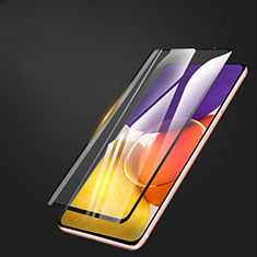 Samsung Galaxy M54 5G用強化ガラス フル液晶保護フィルム サムスン ブラック