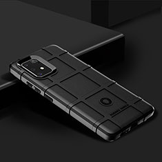 Samsung Galaxy M80S用360度 フルカバー極薄ソフトケース シリコンケース 耐衝撃 全面保護 バンパー J02S サムスン ブラック