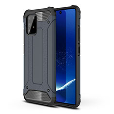 Samsung Galaxy M80S用ハイブリットバンパーケース プラスチック 兼シリコーン カバー WL1 サムスン ミッドナイトネイビー