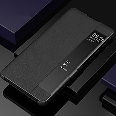 Samsung Galaxy Note 10 5G用手帳型 レザーケース スタンド カバー ZL2 サムスン ブラック