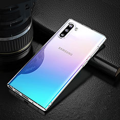 Samsung Galaxy Note 10 5G用極薄ソフトケース シリコンケース 耐衝撃 全面保護 クリア透明 T06 サムスン クリア