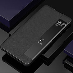 Samsung Galaxy Note 10用手帳型 レザーケース スタンド カバー T06 サムスン ブラック