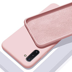Samsung Galaxy Note 10用360度 フルカバー極薄ソフトケース シリコンケース 耐衝撃 全面保護 バンパー C01 サムスン ピンク