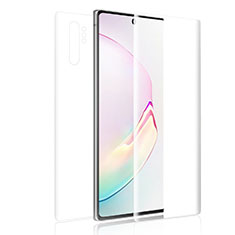 Samsung Galaxy Note 10用高光沢 液晶保護フィルム 背面保護フィルム同梱 サムスン クリア