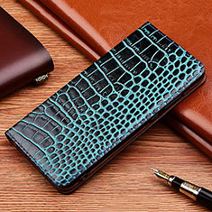 Samsung Galaxy Note 10 Lite用手帳型 レザーケース スタンド カバー H08P サムスン ネイビー