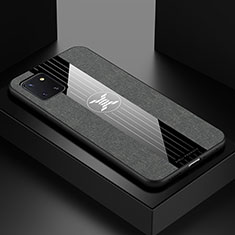 Samsung Galaxy Note 10 Lite用極薄ソフトケース シリコンケース 耐衝撃 全面保護 X01L サムスン グレー