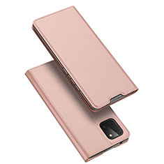 Samsung Galaxy Note 10 Lite用手帳型 レザーケース スタンド カバー L04 サムスン ローズゴールド