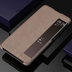 Samsung Galaxy Note 10 Plus 5G用手帳型 レザーケース スタンド カバー T04 サムスン ローズゴールド