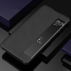Samsung Galaxy Note 10 Plus 5G用手帳型 レザーケース スタンド カバー ZL2 サムスン ブラック