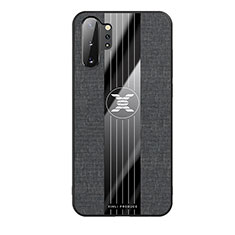 Samsung Galaxy Note 10 Plus 5G用極薄ソフトケース シリコンケース 耐衝撃 全面保護 X02L サムスン ブラック