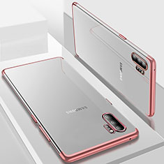 Samsung Galaxy Note 10 Plus 5G用極薄ソフトケース シリコンケース 耐衝撃 全面保護 クリア透明 H01 サムスン ローズゴールド