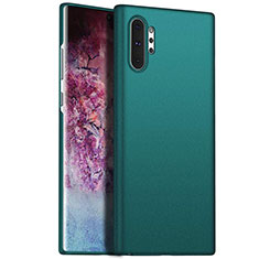 Samsung Galaxy Note 10 Plus 5G用ハードケース プラスチック 質感もマット カバー M02 サムスン グリーン