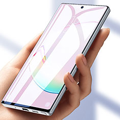 Samsung Galaxy Note 10 Plus 5G用高光沢 液晶保護フィルム フルカバレッジ画面 サムスン クリア