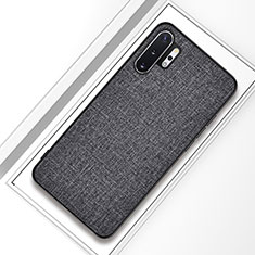 Samsung Galaxy Note 10 Plus用極薄ソフトケース シリコンケース 耐衝撃 全面保護 C01 サムスン ダークグレー