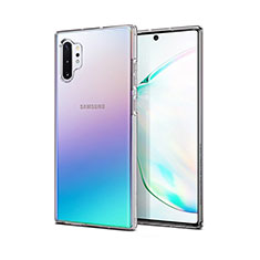 Samsung Galaxy Note 10 Plus用極薄ソフトケース シリコンケース 耐衝撃 全面保護 クリア透明 カバー サムスン クリア