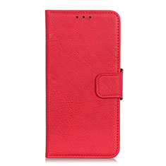 Samsung Galaxy Note 20 5G用手帳型 レザーケース スタンド カバー L03 サムスン レッド