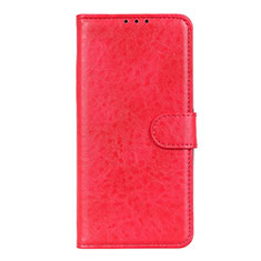 Samsung Galaxy Note 20 5G用手帳型 レザーケース スタンド カバー T12 サムスン レッド