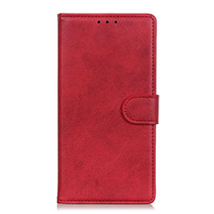 Samsung Galaxy Note 20 5G用手帳型 レザーケース スタンド カバー T14 サムスン レッド