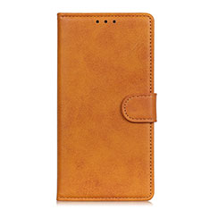 Samsung Galaxy Note 20 5G用手帳型 レザーケース スタンド カバー T14 サムスン オレンジ
