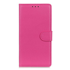 Samsung Galaxy Note 20 5G用手帳型 レザーケース スタンド カバー T16 サムスン ローズレッド