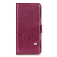 Samsung Galaxy Note 20 5G用手帳型 レザーケース スタンド カバー T20 サムスン ワインレッド