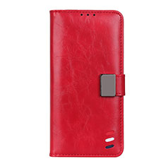Samsung Galaxy Note 20 5G用手帳型 レザーケース スタンド カバー T24 サムスン レッド