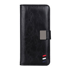 Samsung Galaxy Note 20 5G用手帳型 レザーケース スタンド カバー T24 サムスン ブラック
