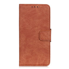 Samsung Galaxy Note 20 Plus 5G用手帳型 レザーケース スタンド カバー L03 サムスン オレンジ