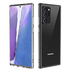 Samsung Galaxy Note 20 Ultra 5G用極薄ソフトケース シリコンケース 耐衝撃 全面保護 クリア透明 カバー サムスン クリア