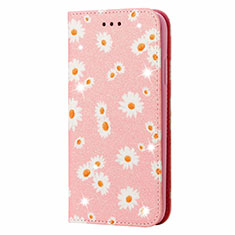 Samsung Galaxy Note 20 Ultra 5G用手帳型 レザーケース スタンド カバー N05 サムスン ピンク