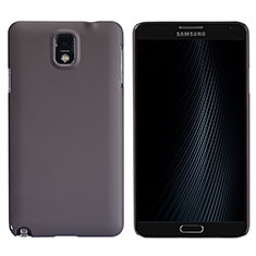 Samsung Galaxy Note 3 N9000用ハードケース プラスチック 質感もマット M02 サムスン ブラウン