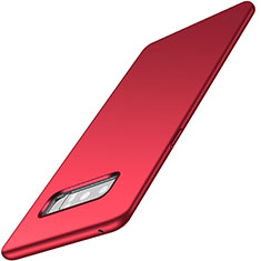 Samsung Galaxy Note 8用ハードケース プラスチック 質感もマット M04 サムスン レッド
