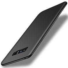 Samsung Galaxy Note 8用極薄ソフトケース シリコンケース 耐衝撃 全面保護 S01 サムスン ブラック