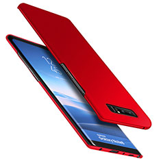 Samsung Galaxy Note 8 Duos N950F用ハードケース プラスチック 質感もマット M05 サムスン レッド