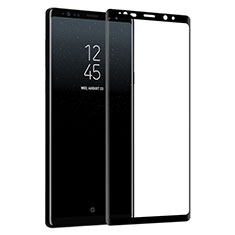 Samsung Galaxy Note 9用強化ガラス フル液晶保護フィルム F04 サムスン ブラック