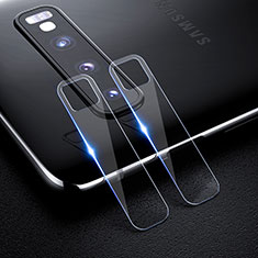 Samsung Galaxy S10 5G用強化ガラス カメラプロテクター カメラレンズ 保護ガラスフイルム サムスン クリア