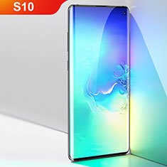 Samsung Galaxy S10 5G用強化ガラス フル液晶保護フィルム F04 サムスン ブラック