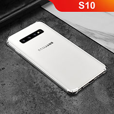 Samsung Galaxy S10用極薄ソフトケース シリコンケース 耐衝撃 全面保護 クリア透明 T11 サムスン クリア