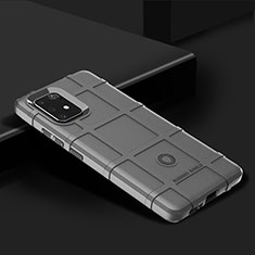 Samsung Galaxy S10 Lite用360度 フルカバー極薄ソフトケース シリコンケース 耐衝撃 全面保護 バンパー J02S サムスン グレー