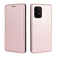 Samsung Galaxy S10 Lite用手帳型 レザーケース スタンド カバー L06Z サムスン ローズゴールド