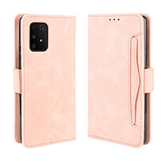 Samsung Galaxy S10 Lite用手帳型 レザーケース スタンド カバー BY3 サムスン ピンク