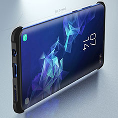 Samsung Galaxy S10 Plus用ハイブリットバンパーケース プラスチック 兼シリコーン カバー サムスン ブラック